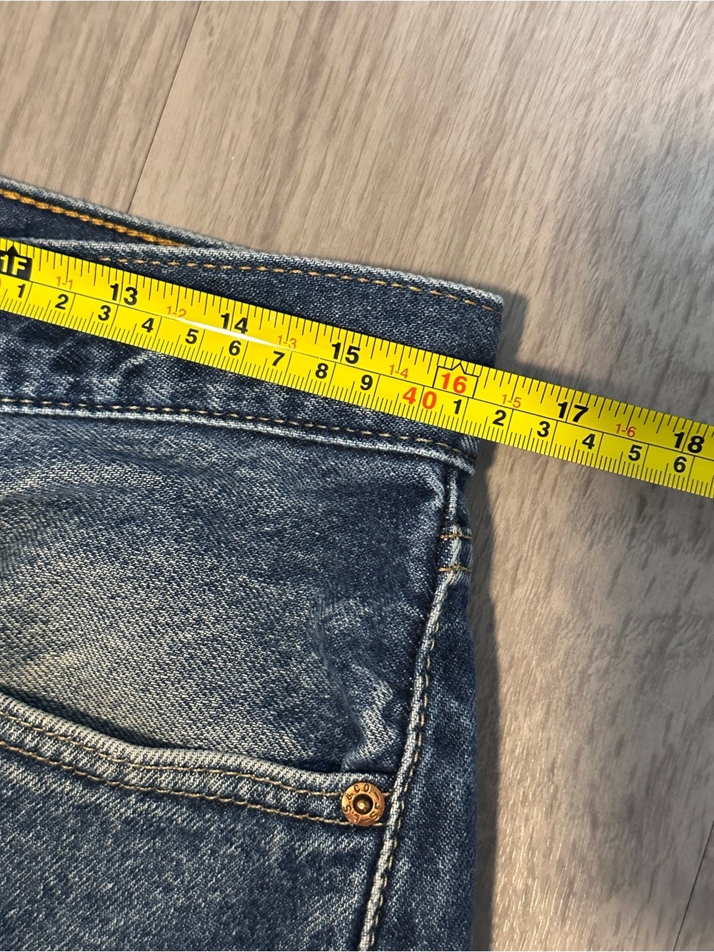 Vtg Y2K Levis 505 Jeans Mens Size 32x29 Straight Fit Denim Preppy Work Pants - Picture 5 of 7